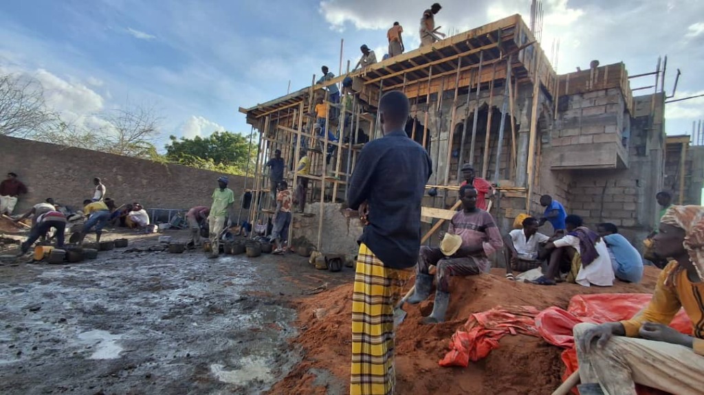 Slab Concrete Pour & Formwork
