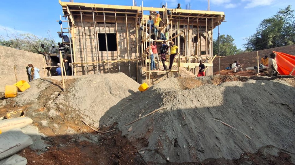 Material Staging & Groundwork